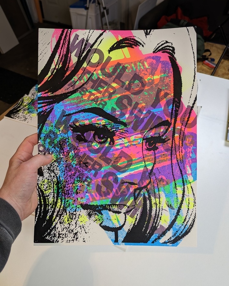 People of Print on Twitter "Zach Merrill is a screen printer and