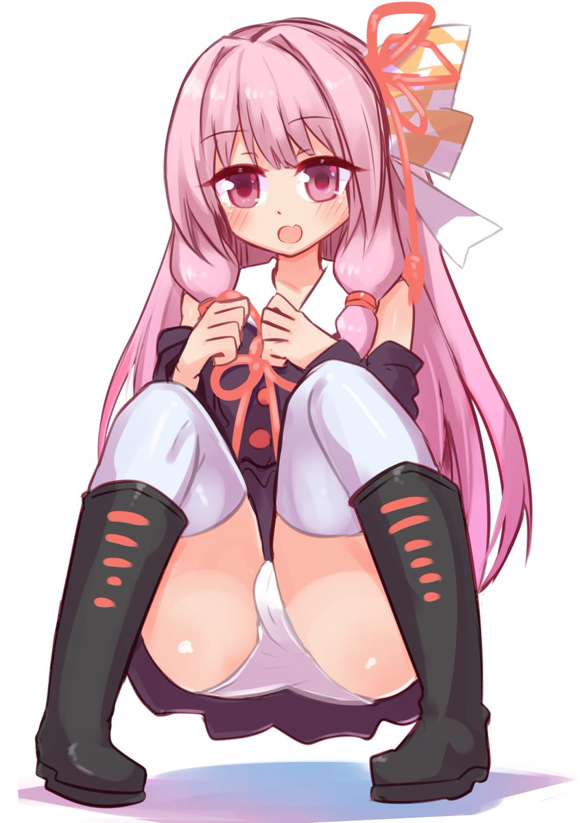 リクエストあった茜ちゃん描いてるけどぱんつ 