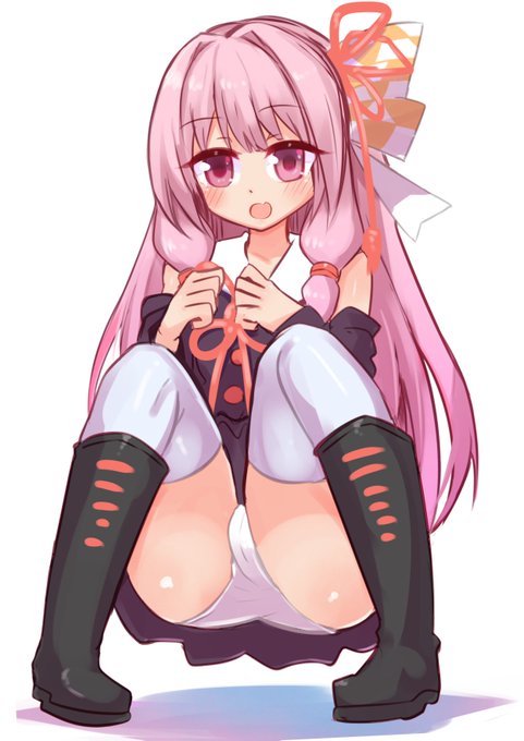 リクエストあった茜ちゃん描いてるけどぱんつ 