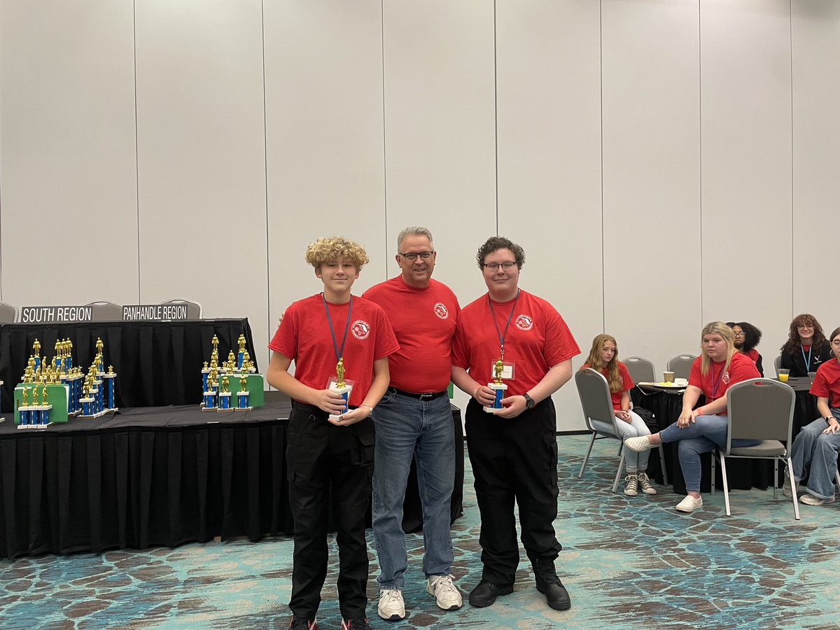 Thank you to the Polk County Fire Chief for speaking with these students this morning! We also earned a few more pieces of hardware! 🏆 🏆 🏆 <a href="/TheCoyoteWay/">CypressCreek</a>