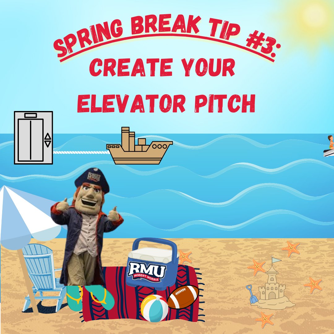 Don't think on the spot when introducing yourself to employers! Create a 30 to 60 second pitch that explains who you are, your accomplishments, and career goals🏅

Pro tip: Practice your elevator pitch early so you feel comfortable and confident by the time you get to the fair 🤩