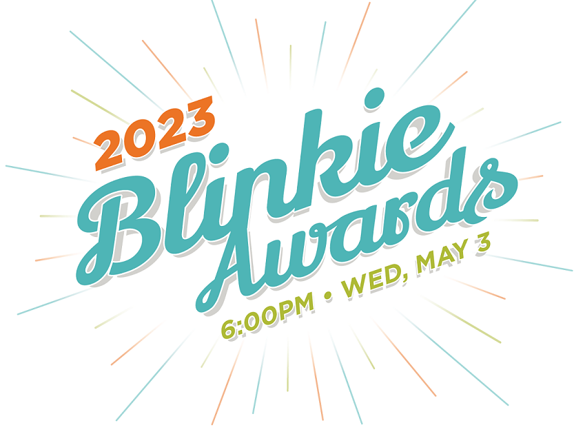letspropelatl's tweet photo. Join us at the 2023 Blinkie Awards! Wed, May 3rd from 6-9 PM at the Eastern in Reynoldstown! Meet and celebrate with the people working to make Atlanta a safe city to bike, walk and roll. Early bird tickets thru April 3rd: https://t.co/YrrWHTW1lg #BlinkieAwards #PropelATL https://t.co/jpErHI5vYe