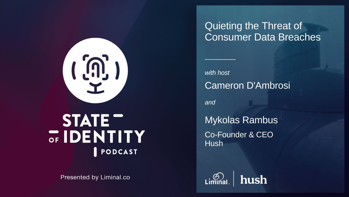 Discover why #AI is the key to protecting consumers against data breaches. Tune in to our latest State of Identity podcast for insights from Mykolas Rambus, co-founder and CEO of Hush.