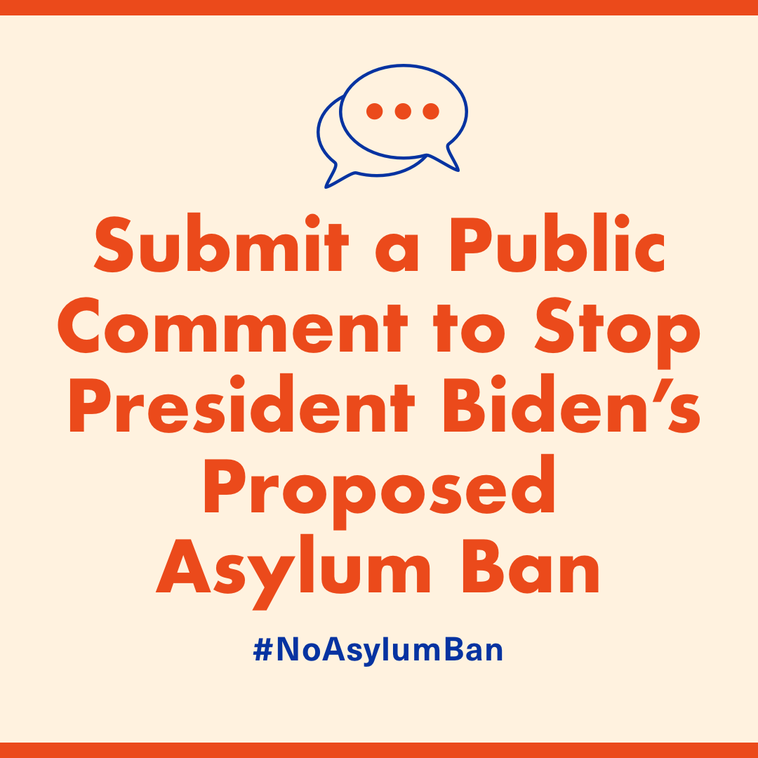 The_Advocates's tweet photo. President Biden's asylum ban will disproportionately harm Black, Brown, &amp; Indigenous peoples seeking asylum at the U.S. southern border. These individuals &amp; families—who are seeking safety—would unlawfully be denied a chance for protection. https://t.co/RBxAu8PP3Z #NoAsylumBan https://t.co/0UdkJVO4pX