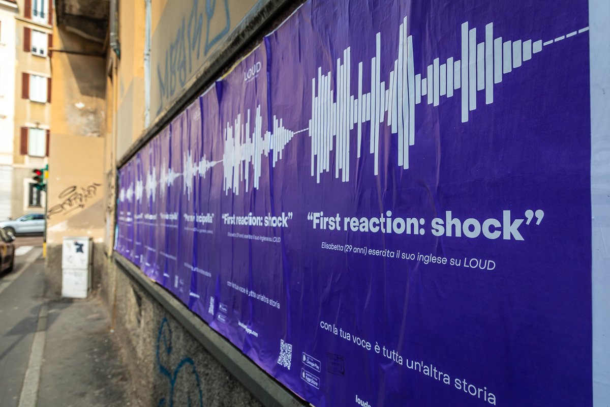 Quanto può essere potente una voce? 

A MIlano alcune delle frasi più famose del panorama collettivo italiano, che probabilmente riecheggiano nelle vostre orecchie, hanno assunto una nuova identità con la campagna per il lancio di LOUD.
#NOku x #LOUD 

#nobodyknowsus
