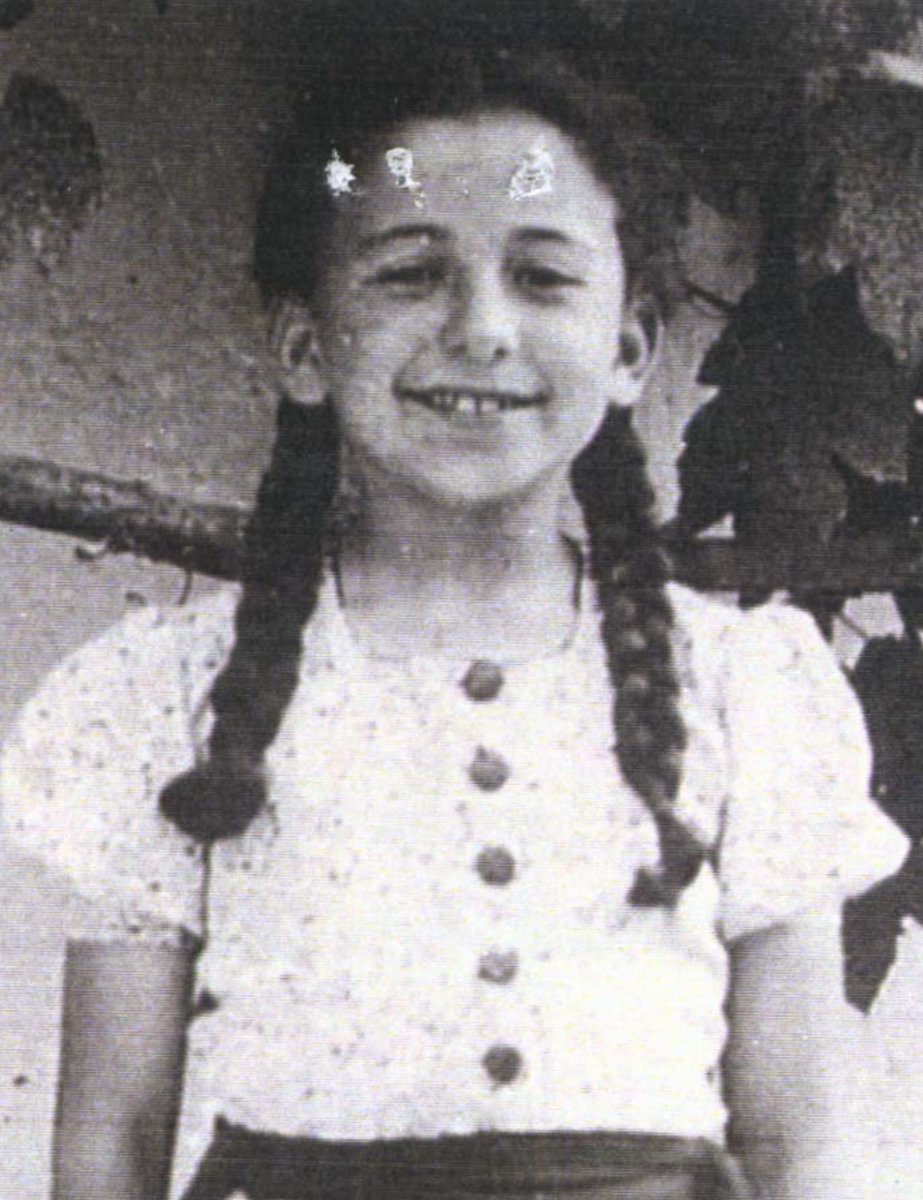 9 March 1931 | A Hungarian Jewish girl, Judith Rosenberg, was born in Abaujszanto. In May 1944 she was deported to #Auschwitz and murdered in a gas chamber.