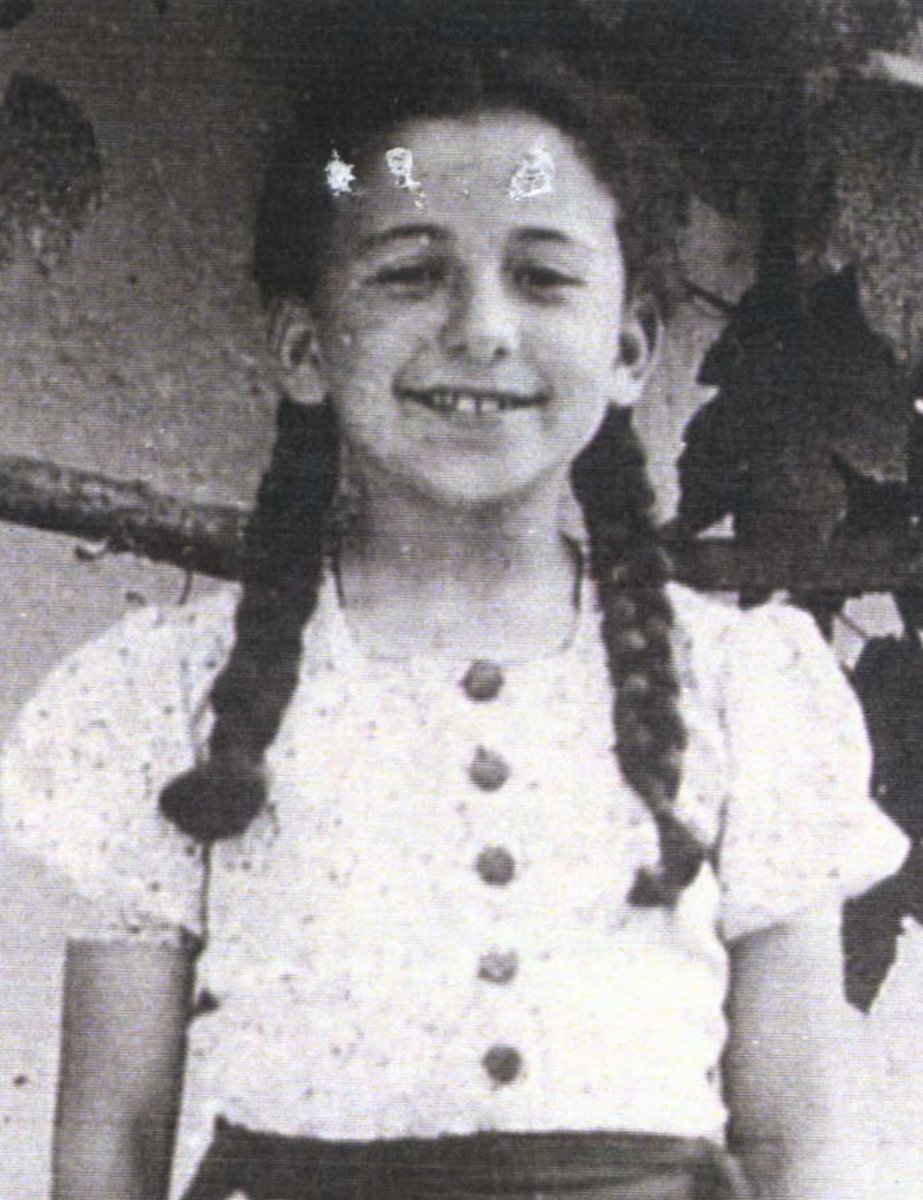 Auschwitz Memorial (@AuschwitzMuseum) on Twitter photo 2023-03-09 18:00:30 9 March 1931 | A Hungarian Jewish girl, Judith Rosenberg, was born in Abaujszanto.
In May 1944 she was deported to #Auschwitz and murdered in a gas chamber. 9 March 1931 | A Hungarian Jewish girl, Judith Rosenberg, was born in Abaujszanto.
In May 1944 she was deported to #Auschwitz and murdered in a gas chamber.