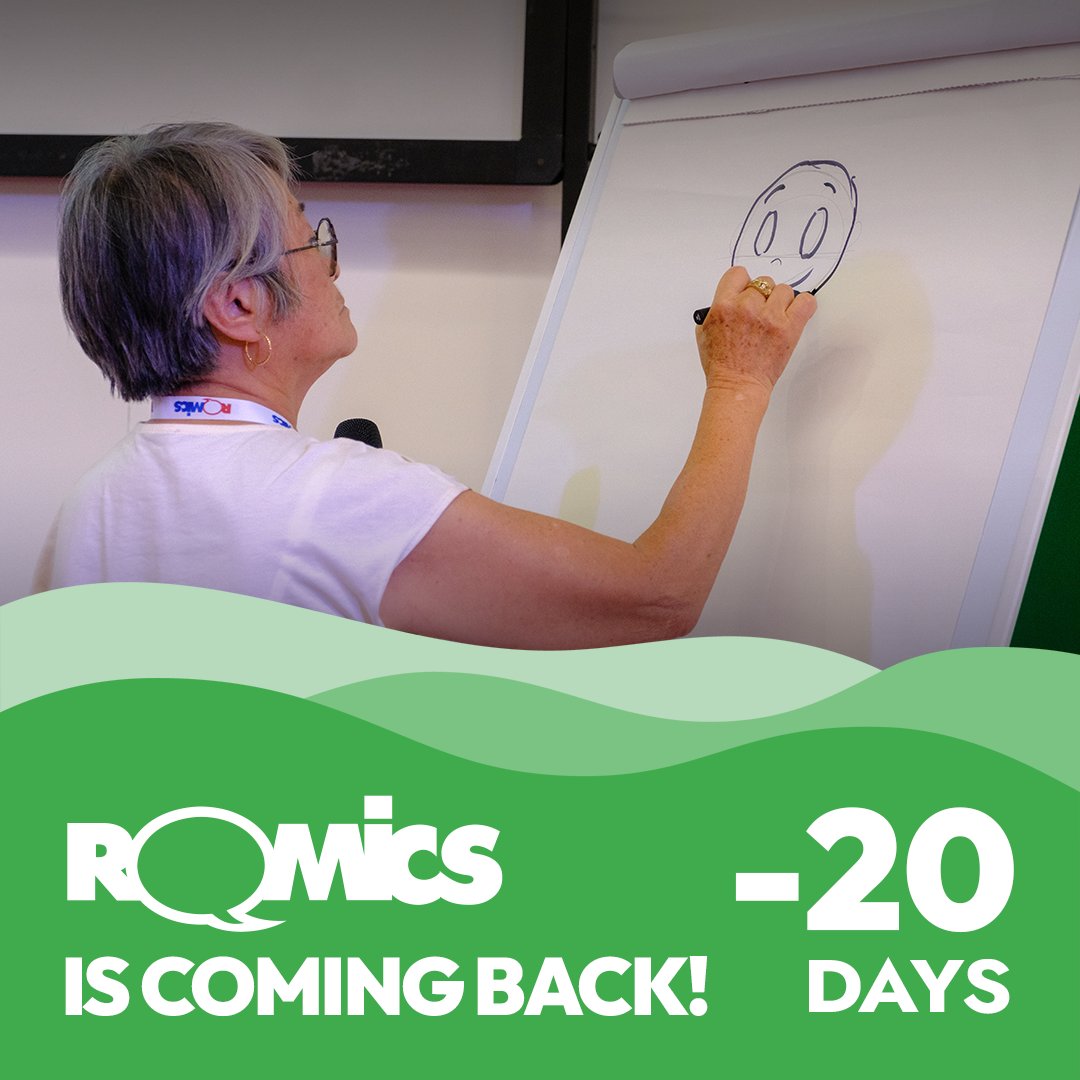 😍 𝗟'𝗮𝘁𝘁𝗲𝘀𝗮 𝘀𝘁𝗮 𝗽𝗲𝗿 𝗳𝗶𝗻𝗶𝗿𝗲! 😍 📆 Tra soli 20 giorni #Romics30 prenderà vita! Non perdete l'occasione di vivere 4 giorni di kermesse indimenticabili all'insegna della fantasia e dell'intrattenimento. Acquista il tuo biglietto qui 👇 bit.ly/BiglietteriaRo…