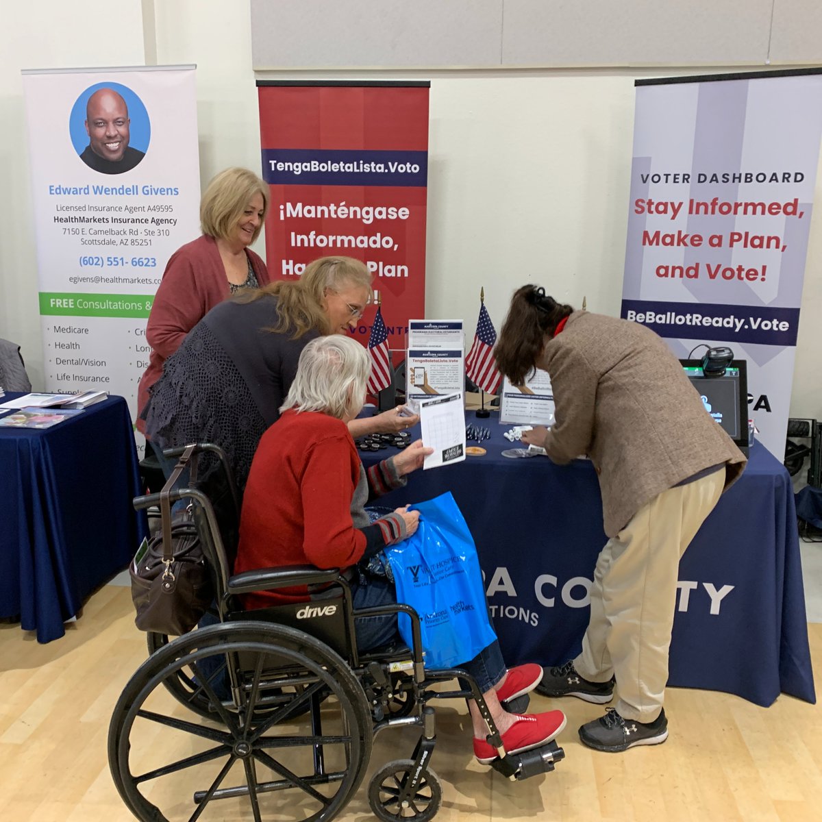 Maricopa County Elections Department on Twitter "Yesterday, we joined