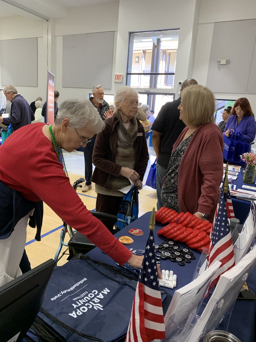 Maricopa County Elections Department on Twitter "Yesterday, we joined