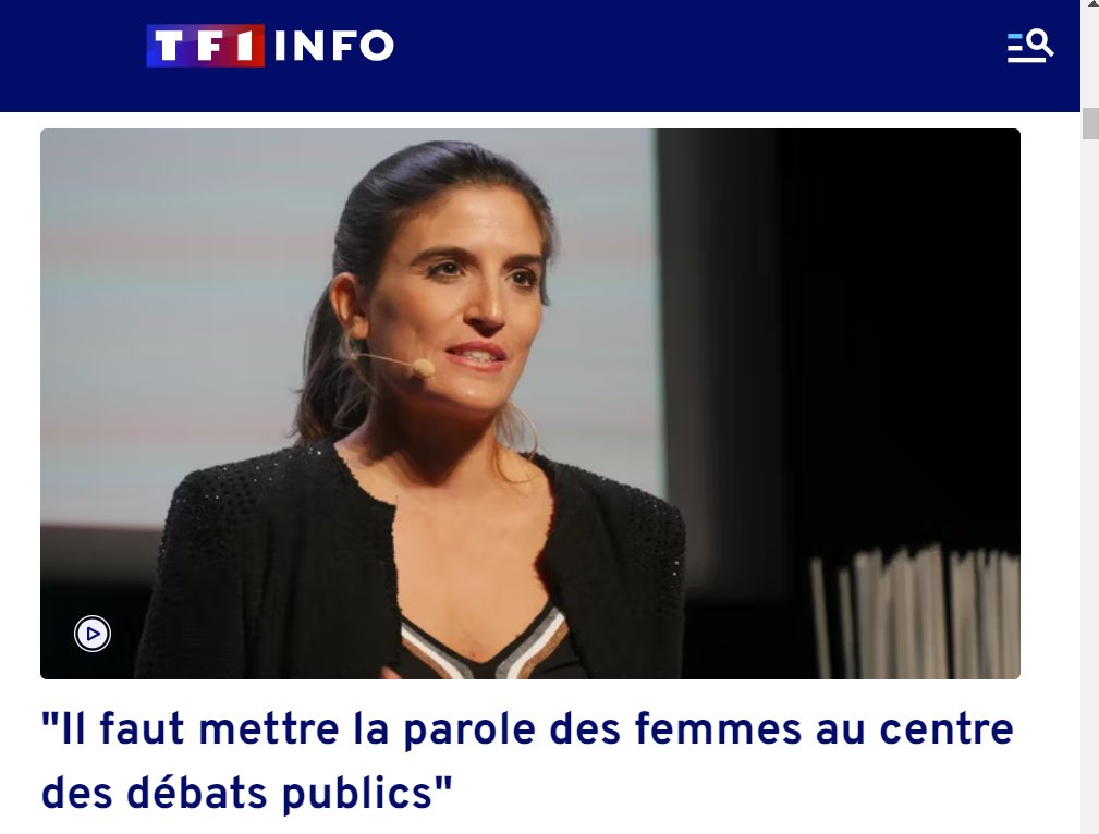 💥 Le media @TheWomensVoice1 sur TF1 Info ! Heureuse d'avoir pu expliquer l'originalité de notre ligne éditoriale, les soutiens et labels que nous avons reçu. 📢 J'ai parlé de, l'initiative #5000VOICES qui permet à 5000 femmes de prendre la parole régulièrement sur notre media