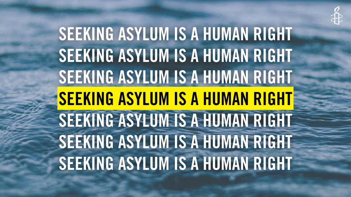 A reminder @GovUK:

Seeking asylum is a human right
Seeking asylum is a human right
Seeking asylum is a human right
Seeking asylum is a human right