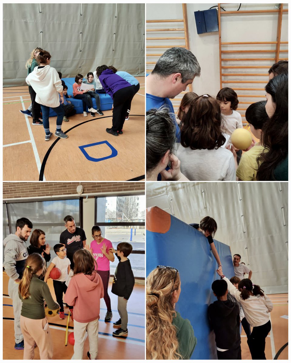 arenaldellevant's tweet photo. Familiars de la classe del cinema han pogut compartir una sessió de Formigues Cooperatives resolent conjuntament reptes físics cooperatius. Una gran experiència♥️ https://t.co/esNNyWUItR