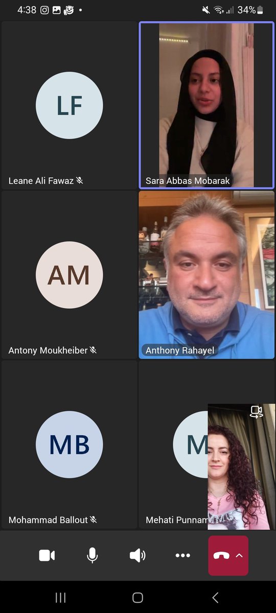 Thank you- Mr. Anthony Rahayel-for your collaboration and  valuable advices during the inspiring and emotional interview with the CAS students #cooking culturally #zerohunger
#the key to success is to be passionate about what you are doing <a href="/Rahayel/">Anthony RAHAYEL</a> <a href="/Hhhsinfo/">Houssam Hariri HS</a> <a href="/HibaBayoumi/">Hiba Bayoumi</a>