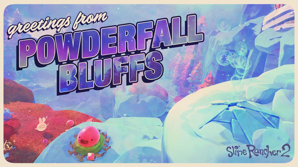 Slime Rancher 2 map now has Powderfall Bluffs!! : r/slimerancher