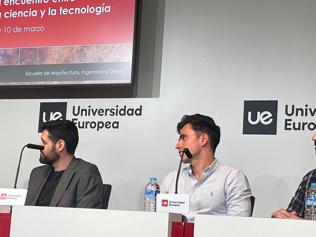 CDS, a Hewlett Packard Enterprise company (@hpecds_es) on Twitter photo Hoy asistimos al #SciTechUE 2023 de la
<a href="/UEuropea/">Universidad Europea</a> de #Madrid para hablar sobre inteligencia artificial y sociedad con nuestro compañero Alberto García, que trabaja en el Centro de Excelencia de Inteligencia Artificial y Datos de <a href="/HPE_Espana/">HPE España</a>.
#beCDS #ciencia #tecnología #IA #HPE Hoy asistimos al #SciTechUE 2023 de la
<a href="/UEuropea/">Universidad Europea</a> de #Madrid para hablar sobre inteligencia artificial y sociedad con nuestro compañero Alberto García, que trabaja en el Centro de Excelencia de Inteligencia Artificial y Datos de <a href="/HPE_Espana/">HPE España</a>.
#beCDS #ciencia #tecnología #IA #HPE