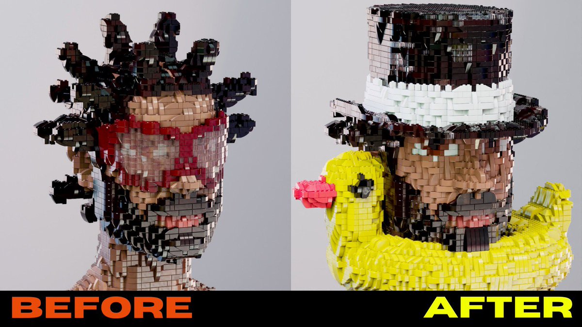 Bricktopians - (Abnormal Studios) (@bricktopians) on Twitter photo Before โก๏ธ After 
#TheForge โ๏ธ๐ฅ Before โก๏ธ After 
#TheForge โ๏ธ๐ฅ