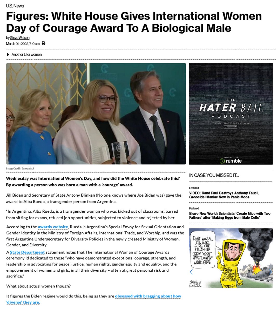 H8RBAIT's tweet image. Are u AWAKE yet?! 👀
Cuz if &quot;Women&quot; will deal wit men taking their daughter&apos;s spots,
&amp;amp; &quot;Men&quot; will deal wit #DragQueens #Grooming their sons,
then ppl will just DEAL wit society crumbling around them!
It&apos;s a #ControlledCollapse! &amp;amp; the ONLY WAY it stops, is if WE STOP IT!
#InfoWars