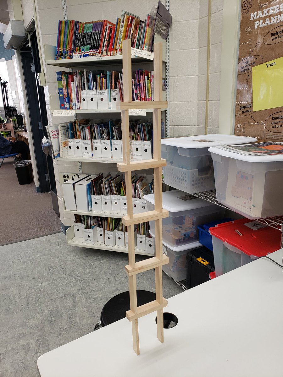 MsChan905's tweet image. Keva Challenge: &quot;Build the tallest structure using only 20 blocks.&quot; So far, our record is 88cm but it fell before a photo was taken. #STEM #STEAM #Makerspace #MakerEd #RJLeeProud @LLSarbadhikari @FSlimati @PeelSchools @peel21st @davidweightman