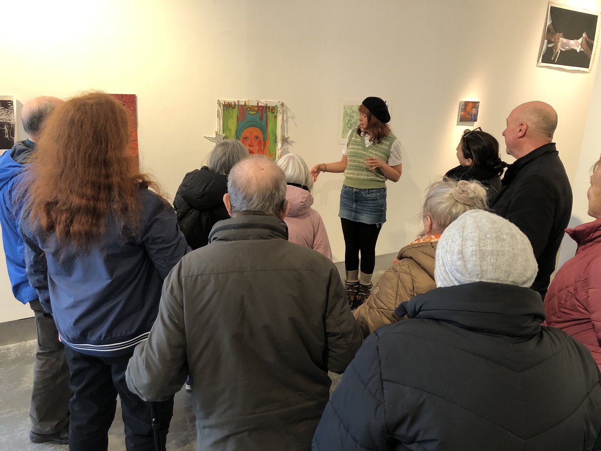GSA Community Engagement (@gsacommunity) on Twitter photo What a great afternoon! We had <a href="/GarnethillMCC/">Garnethill Multicultural Community Centre</a> senior citizens art class visit the Reid Gallery today. Big thanks to Jenny from <a href="/GSAExhibitions/">GSA Exhibitions</a> for showing us around.
We also visited the new <a href="/GSAArchives/">GSA Archives</a> exhibition space where the group will be showing their artwork in April! What a great afternoon! We had <a href="/GarnethillMCC/">Garnethill Multicultural Community Centre</a> senior citizens art class visit the Reid Gallery today. Big thanks to Jenny from <a href="/GSAExhibitions/">GSA Exhibitions</a> for showing us around.
We also visited the new <a href="/GSAArchives/">GSA Archives</a> exhibition space where the group will be showing their artwork in April!