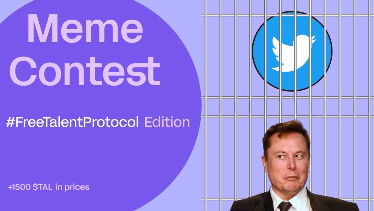 TakeOffWeb3's tweet image. Submit your response with the “#FreeTalentProtocol” and tag @TalentHouseWeb3 (extra points if you tag the bird App🐦 😜)

🎁 Prices for the 3 winners:
🥇900 $TAL
🥈400 $TAL
🥉200 $TAL

🗓️You have time till the 23/03