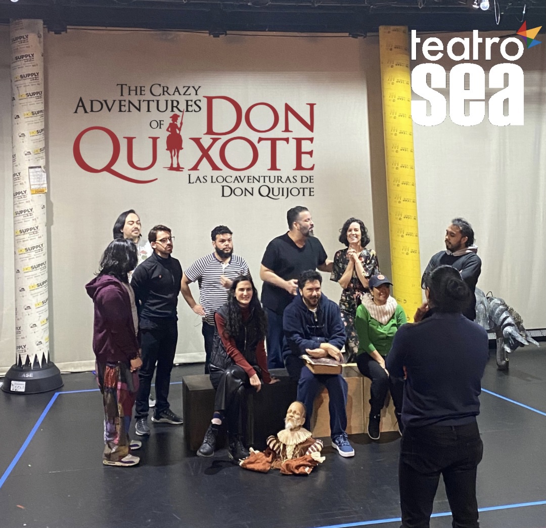 Rehearsals are under way for our production of “The Crazy Adventures of Don Quixote!' Join us for our bilingual adaptation, reimagined for the whole family, through puppets and song! Tickets via link in bio!

#teatrosea #latinxtheater #bilingual #performingarts #hispanictheater