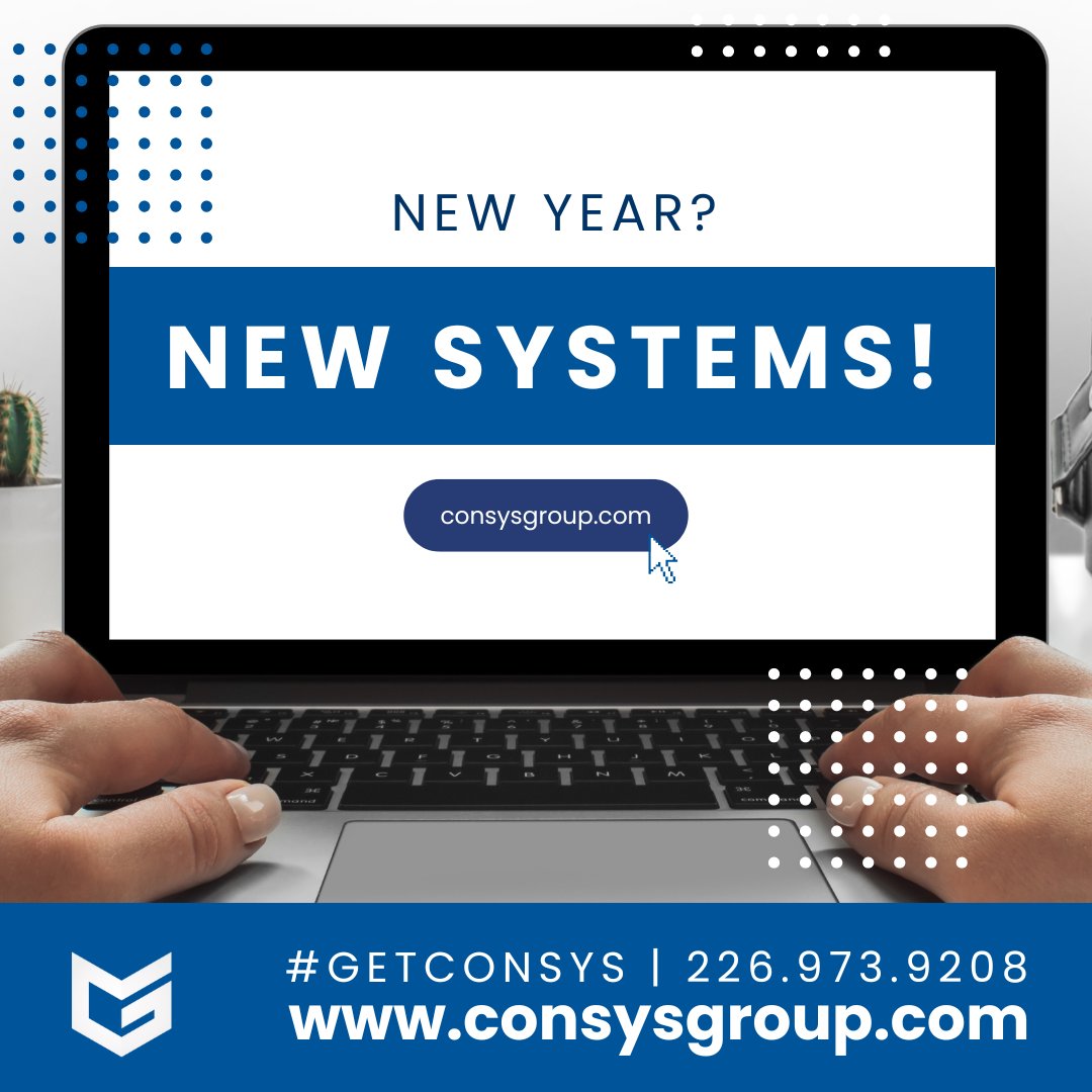 Consysgroup's tweet photo. Relying on outdated technology is SO last year, let Consys help your business by introducing:

🔐 Better Security
📈 Increased Efficiency
🖥️ Increased Compatibility
📁 Better Organization
⬇️ Reduced Costs in the Long Run

#GetConsys. 226-973-9208

#SmallBiz #LdnOnt #519Ldn #B2B https://t.co/piswu4kkwL