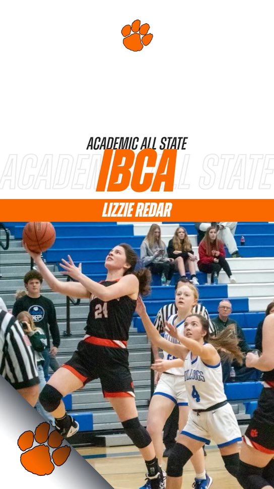 33 girls were chosen today as first-team Academic All-State for 2023 by the <a href="/IBCA_Coaches/">IBCA Coaches</a>.   Congratulations <a href="/lizzieredar51/">Lizzie Redar</a> on this achievement!  <a href="/LburgTigers/">LHSTigersAthletics</a>