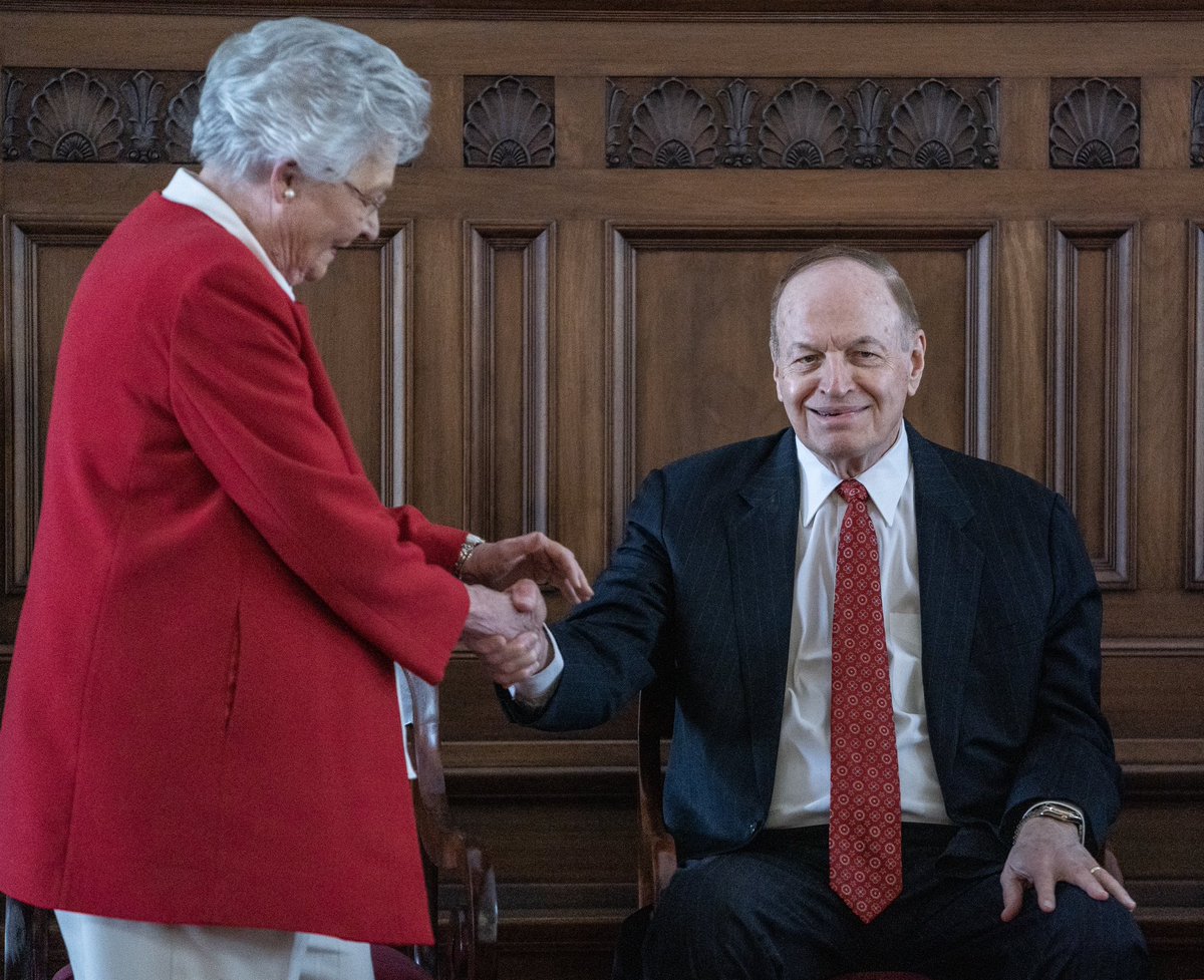It was an honor to participate in the Joint Session honoring <a href="/SenShelby/">Richard Shelby</a>. A driving force behind Alabama's economic growth, his career of public service to this state and our country has been remarkable. Senator Shelby, I proudly welcome you back to Sweet Home Alabama! #alpolitics