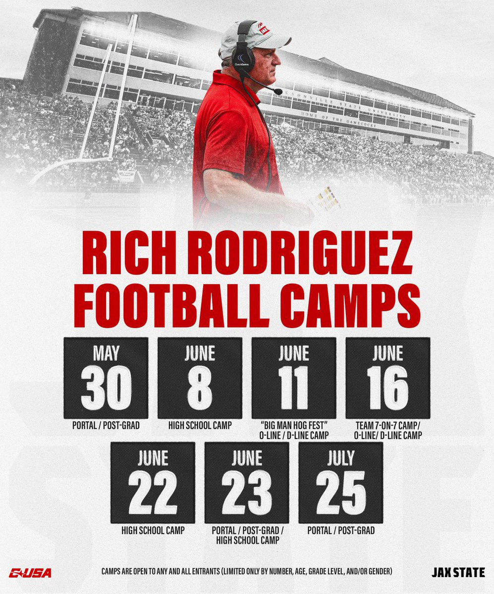 Camp dates are set! Come out, compete, and earn success. #HardEdge #EarnSuccess #RTE21