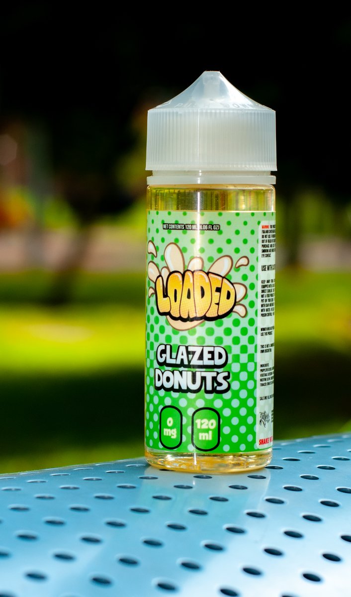 Donuts come in a variety of flavors but today we are keeping it classic! Indulge in the delectable flavors of fresh warm baked oven dough smothered in a sweet vanilla glaze! 🙌⁠
#vapeshop #vaper #vapelyfe #flavorchaser #loadedejuice #letsgetloaded