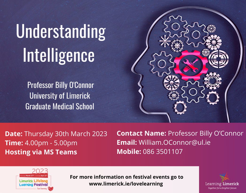 LimkLearnFest's tweet photo. Interested in different types of intelligence? Learn how different types of intelligence occur, how to enhance your own intelligence and use the tools of artificial intelligence (AI). Registration https://t.co/TpuLle2dcU 
#LLLFestival2023 #comelearnwithmein2023 @InsideThe_Brain https://t.co/0NHOum2XNX