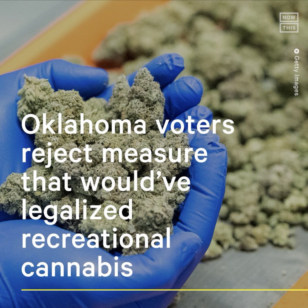 According to the official website for Oklahoma elections, the measure failed dramatically, with the results currently recorded at 62% against the proposal to 38% in favor.
#weed #weedlegalization #marijuanalegalization #drugpolicy #oklahoma