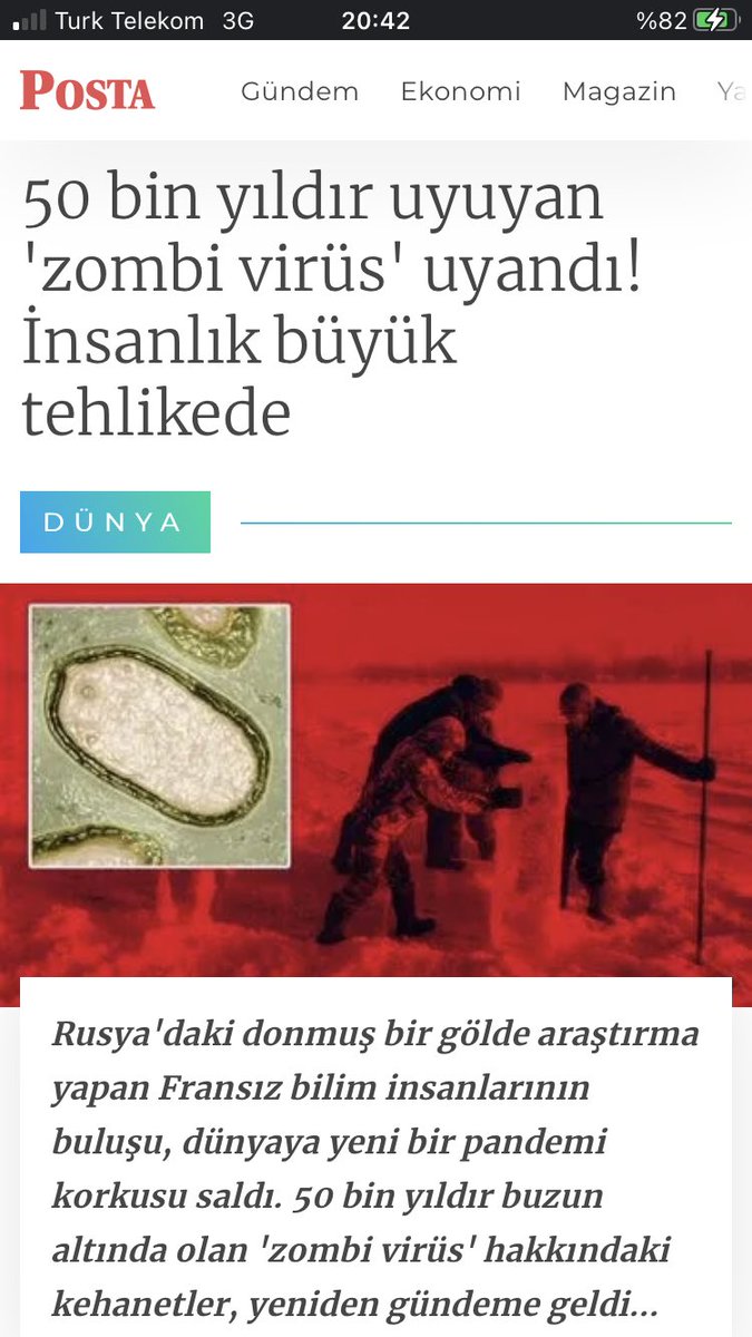 Aszlar1's tweet photo. Zombi virüsü hortlattılar, umarım yakın gelecekte yeni bir plandemi başlatılmaz.!!!
Burada ki değerli takipçiler bu plana inanmaz o yüzden bizi ilgilendirmemektedir.!😀 https://t.co/pMqAdMOU9p