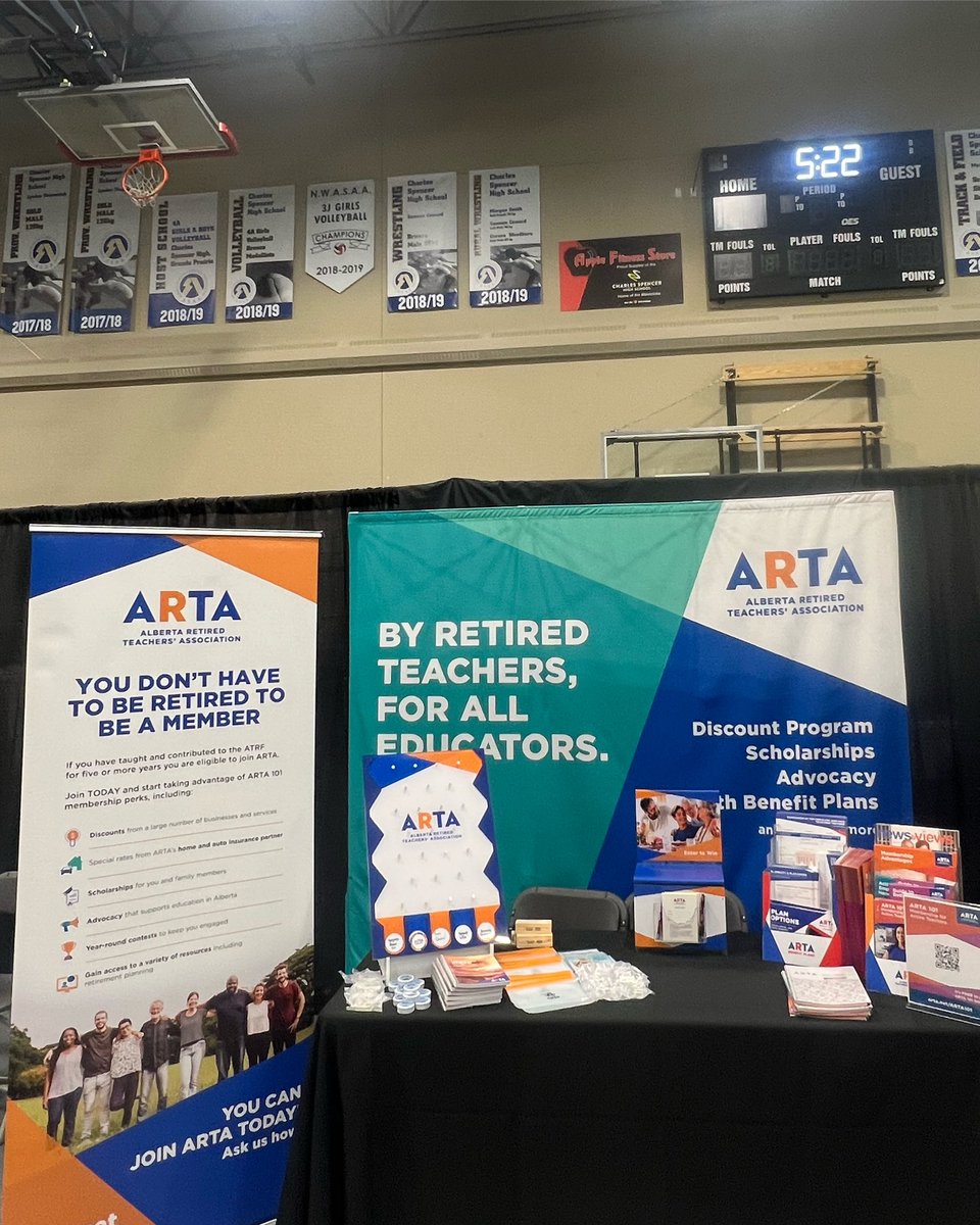 ARTABenefits's tweet photo. ARTA are all set up at @mptconvention
We are excited to see everyone!
#MPTCA #MPTCA2023 #abed #TeachersConvention https://t.co/7GndGGKrci
