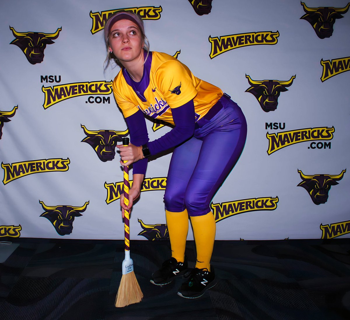 FINAL | Maverick SWEEP on the day!😈🤘🏼 

2 shutouts for the Mavs 🙌🏻 
Now that’s Maverick Softball, great day of ball. #MavFam