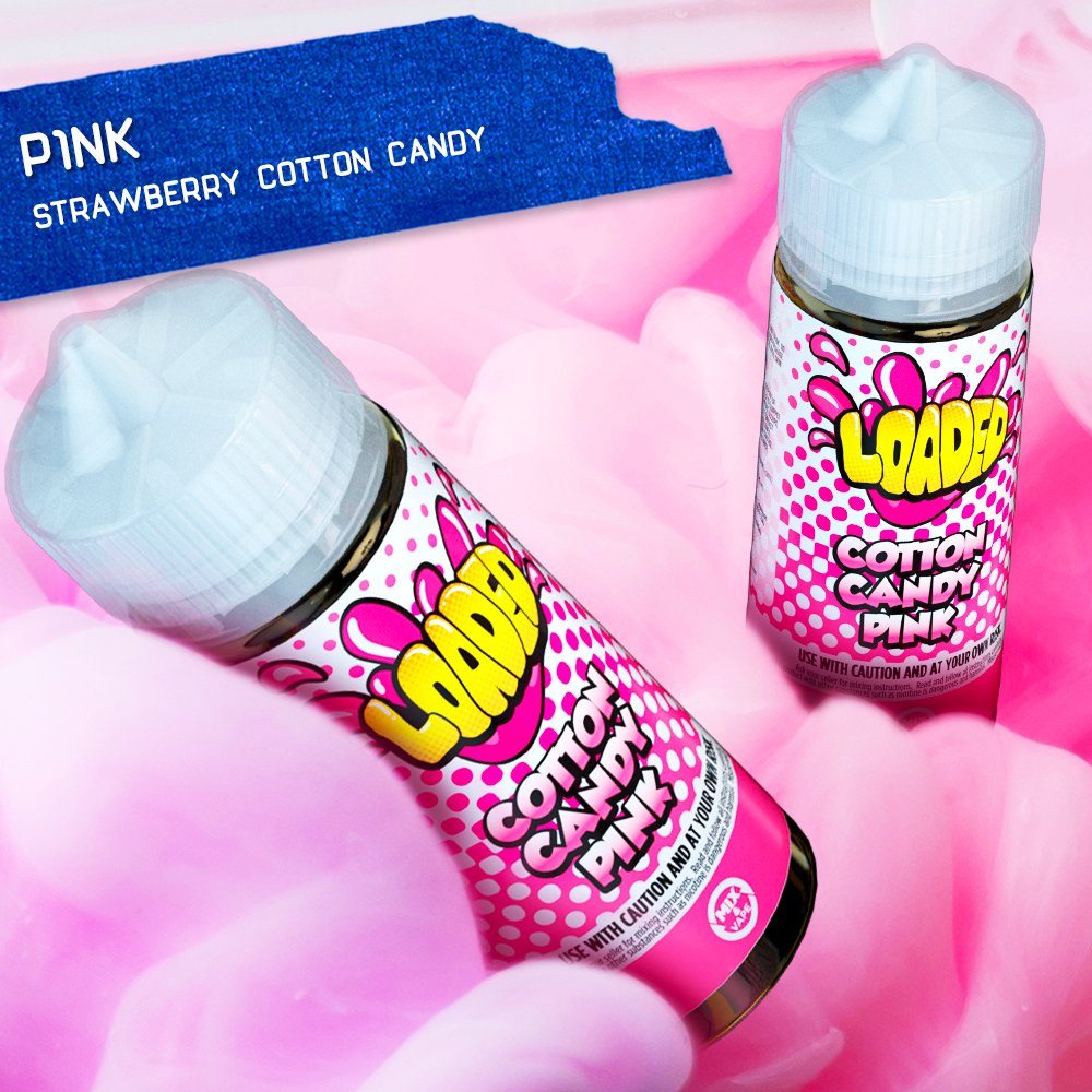 Our Cotton Candy Pink is the perfect pick-me-up for when life gets a little too vanilla. Savor the taste of sweet strawberry cotton candy anytime! 😋⁠
#ukvapers #pinkcottoncandy #vapeon #vapesociety #loadedejuice #letsgetloaded