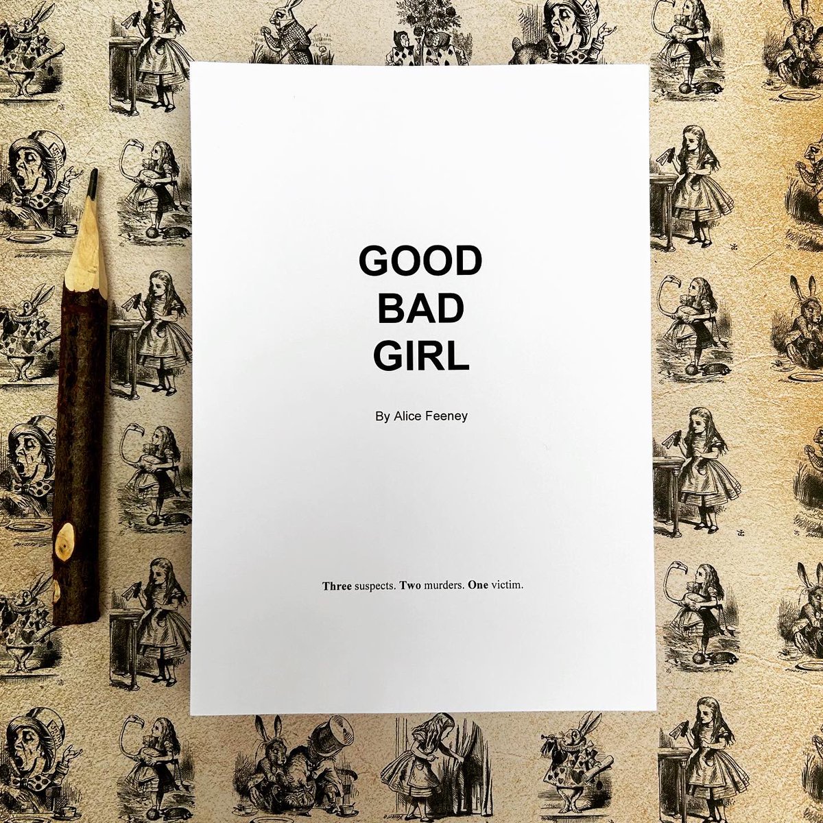 The house is a mess, I am a mess, but none of that matters because the final edits for my next book are finished! GOOD BAD GIRL will be out in August in the UK & US.