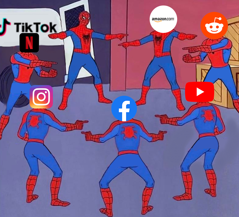 MorningBrew's tweet photo. TikTok copycats:

- Instagram
- Facebook
- YouTube
- Reddit
- Amazon
- Netflix
- Spotify

Who's next? https://t.co/EhFalrxWQJ