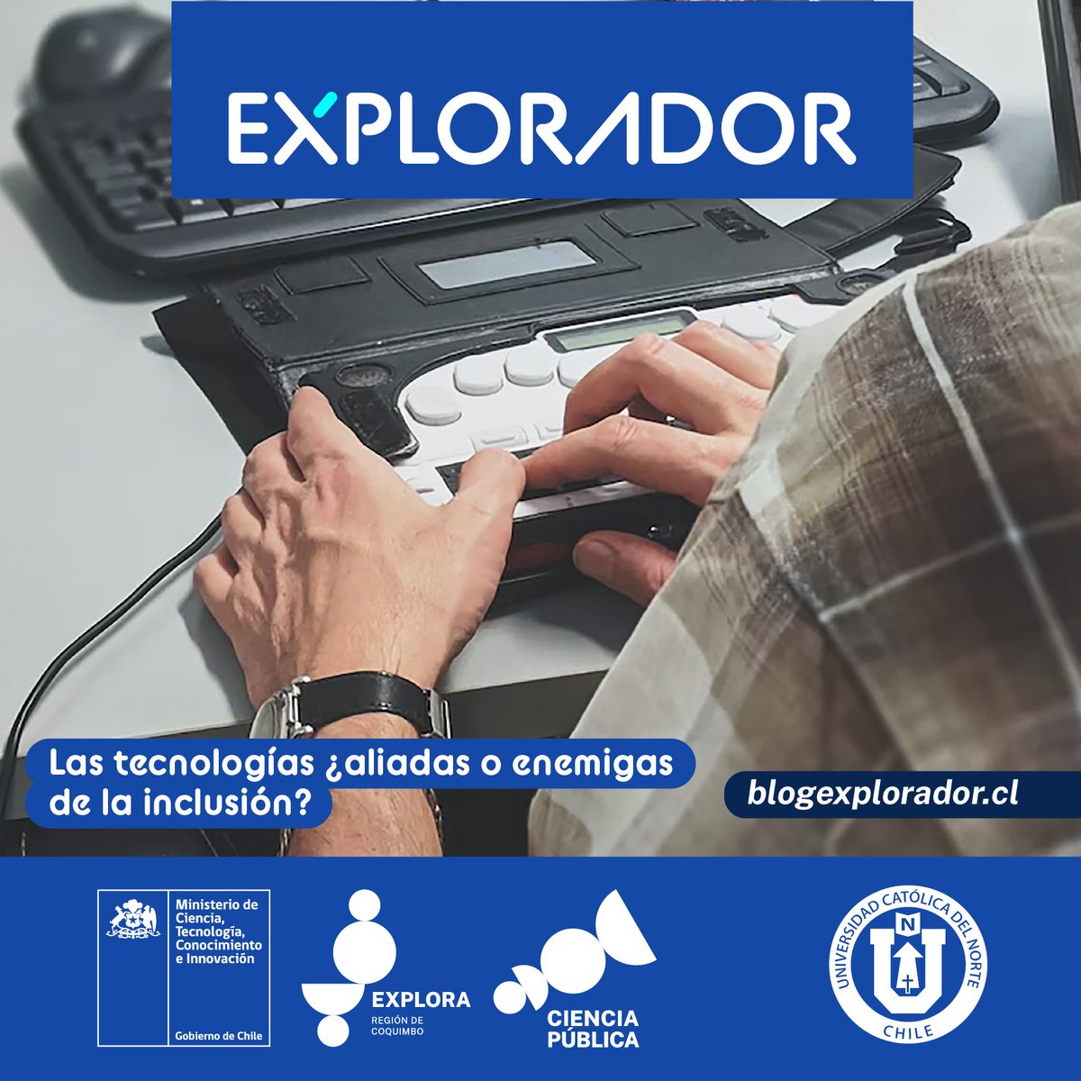 Muchas veces las tecnologías son vistas con miedo y reticencia, pero se debe considerar que estas han venido para quedarse, sobre todo, en materia de salud permitiendo así mejorar la calidad de vida de las personas 🙌 Lee + en el #BlogExplorador aquí 🔗blogexplorador.cl/2023/03/16/las…
