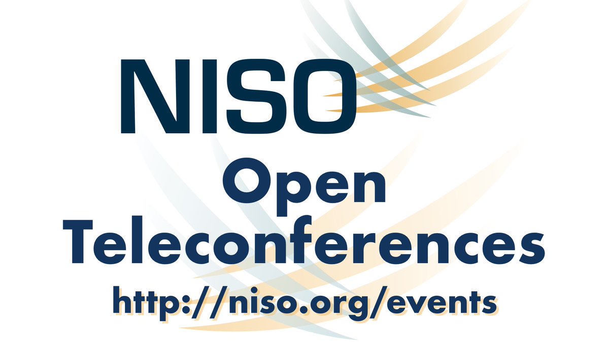 What is the Standards-Specific Ontology Standard (SSOS)? It’s a standard about #standards, and you can learn more at our open teleconference on March 13 (11am EST)!  W/<a href="/wheelerr/">Robert Wheeler</a> Cord Wischhöfer (DIN) &amp; <a href="/abugseye/">Nettie Lagace</a>, free and open to all: niso.org/events/2023/03…