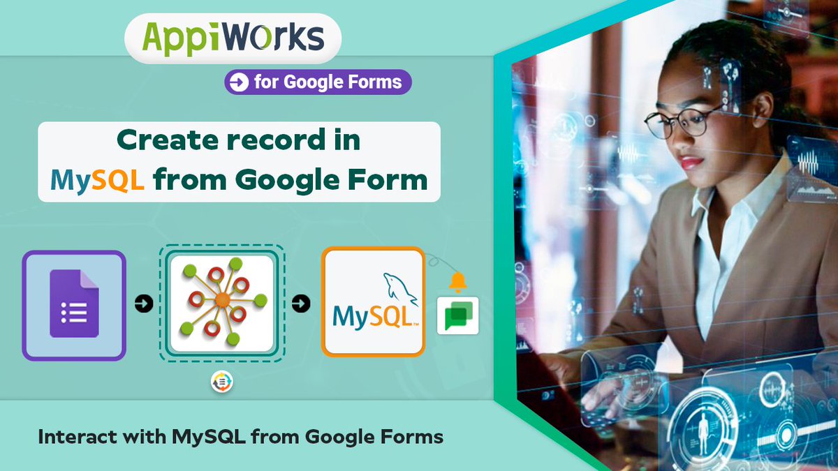 Good news for anyone tired of manual data entry! 📣🎉
AppiWorks for Google Forms lets you seamlessly transfer form responses to Microsoft SQL Server, saving you time and effort.

Watch video @ zurl.co/7IAQ

#formautomation  #AppiWorks #GoogleForms #MicrosoftSQL