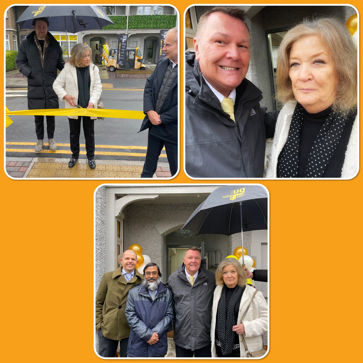 It was a pleasure to attend the opening of the Salmon Gr traffic calming scheme in the University Quarter this morning. This is a unique scheme as it was funded by @kexgill The @HullUniQuarter is safer thanks to Richard Stott. My former ward colleague Gwen Lunn cut the ribbon.