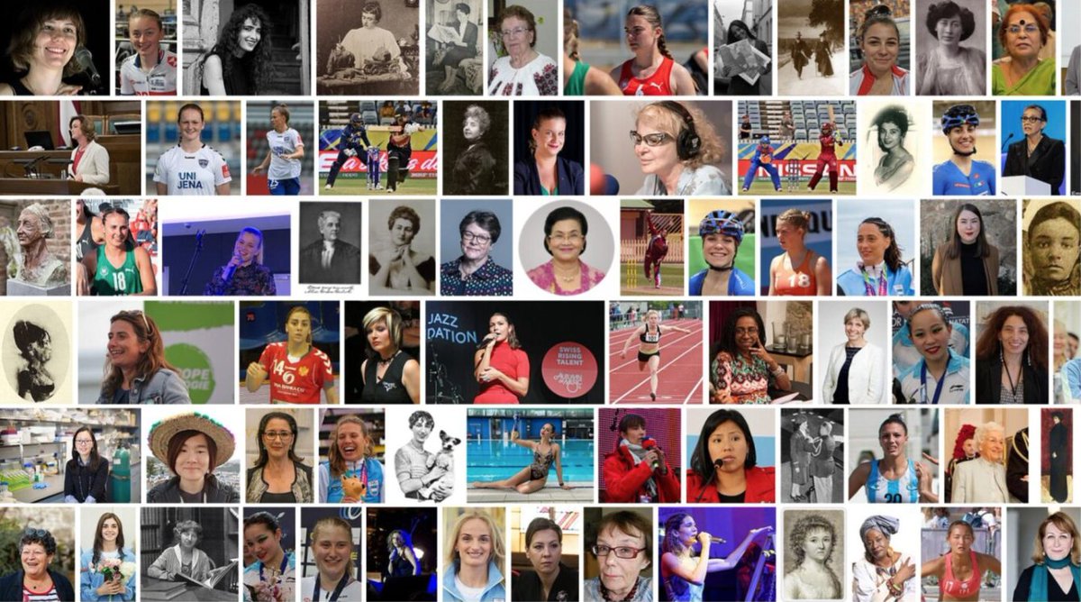 WikimediaDE's tweet photo. Ein großartiger Rekord für #100WomenDays. 

Während der Aktion wurde die #Wikipedia um 1416 Frauenbiografien reicher! Das selbst gesteckte Ziel von einem Artikel pro Tag wurde also erneut weit übertroffen.
#Wikimedia #FreiesWissen #InternationalerFrauentag
https://t.co/wlkcO3vBd3 https://t.co/xHC8Qayyep