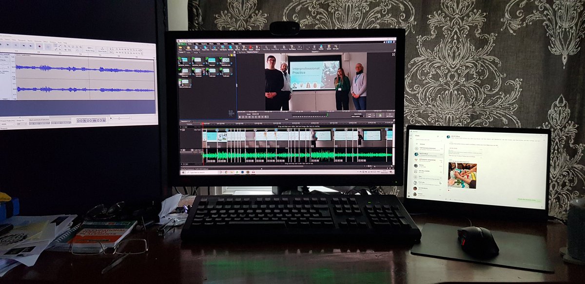 Foundations of Professional Practice Summative @OT_UEA. Filmed our presentation yesterday, I did the edit today. Forgot how much i enjoy this stuff. Just got the outtakes to compile now! 😂 #healthcareers #university #nhscareers