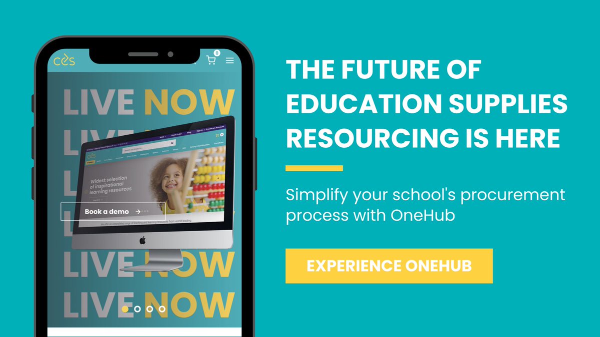 After much anticipation we are thrilled to announce that #OneHub, the largest #educational resources platform is now LIVE! 

We invite you to explore OneHub today and experience all the time &amp; money-saving features that OneHub has to offer.

cesholdings.co.uk