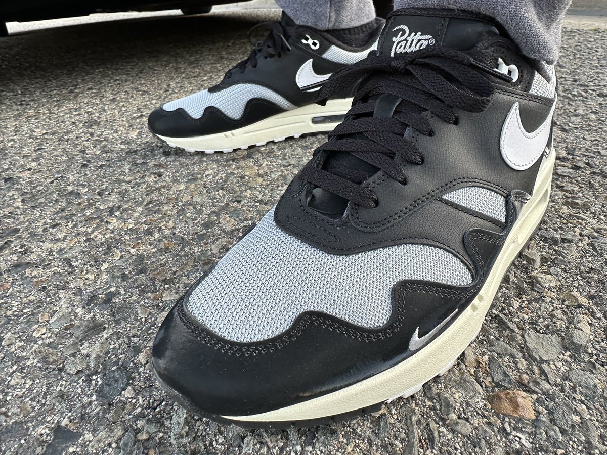 Day 8 #marchMAXness @nikestore @hisexcellence79 #kotd #AirMaxMonth #AirMaxGang #kotd AM1 Patta Blk  it’s Thursday almost the weekend!! Have a nice day fam !!!