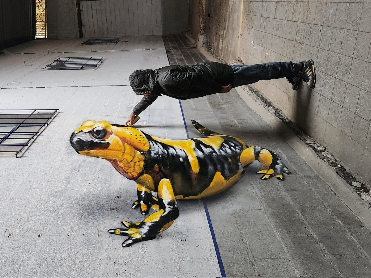 Final details yesterday...on a fire salamander 
#odeith