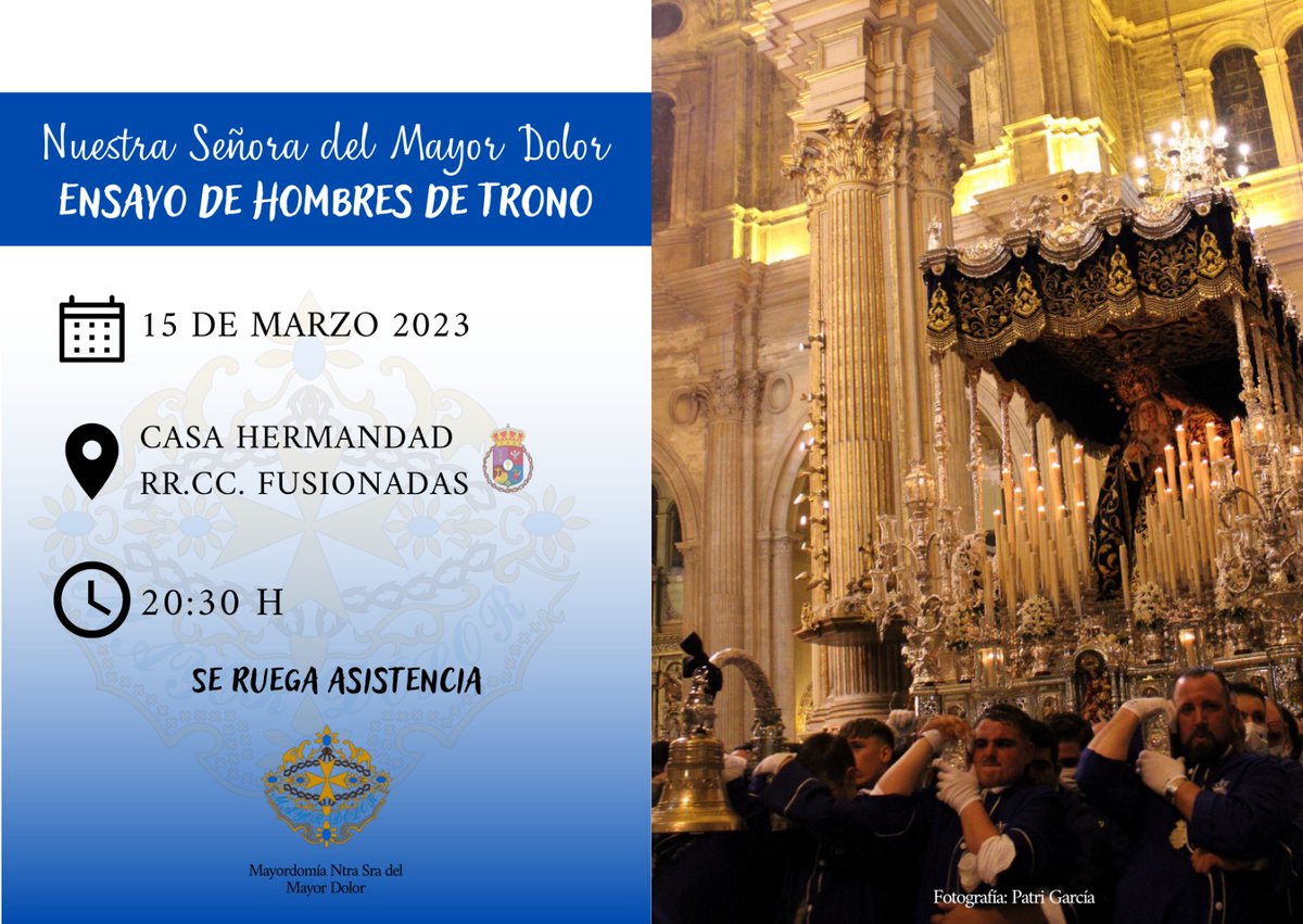 Nuestra Señora del Mayor Dolor tweet media