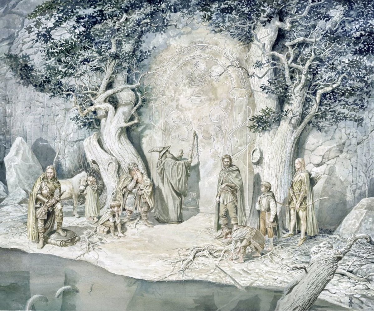 cimerians's tweet photo. Gates of Moria - JG Jones
#LordOfTheRings https://t.co/yjJLcdCnQu